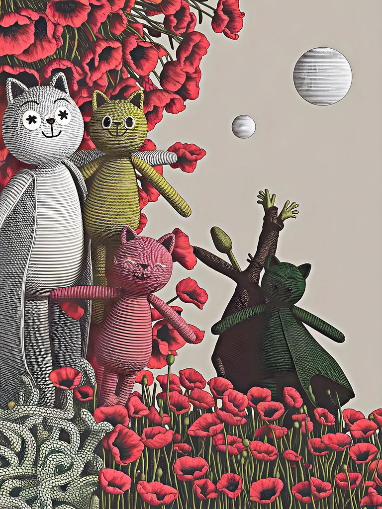 Cats in Spring #4