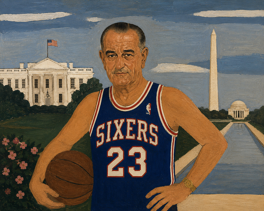 LBJ's a Sixer