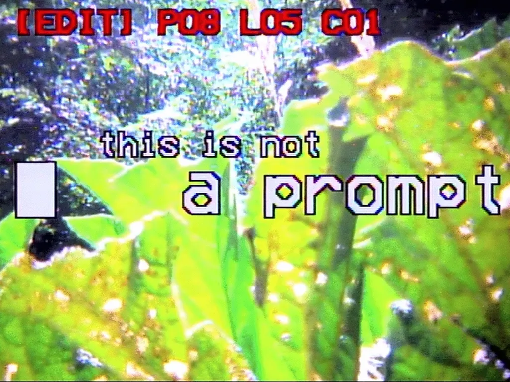 this is not a prompt